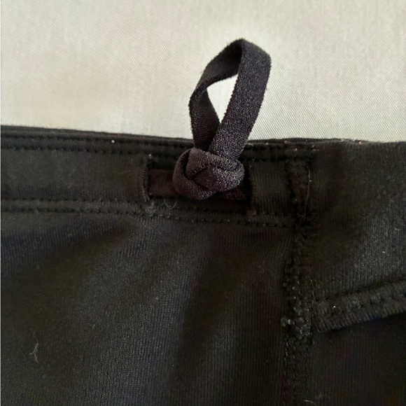 Athleta Skort Capri Leggings XL Black Pickleball Tennis Athletic Activewear - Picture 8 of 14